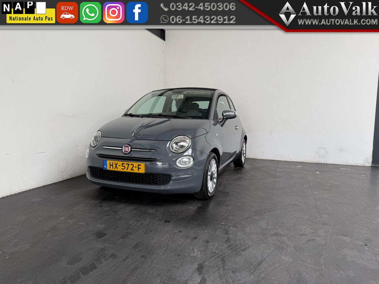 Fiat 500 C - 0.9 TwinAir Turbo Popstar 0.9 TwinAir Turbo Popstar - AutoWereld.nl