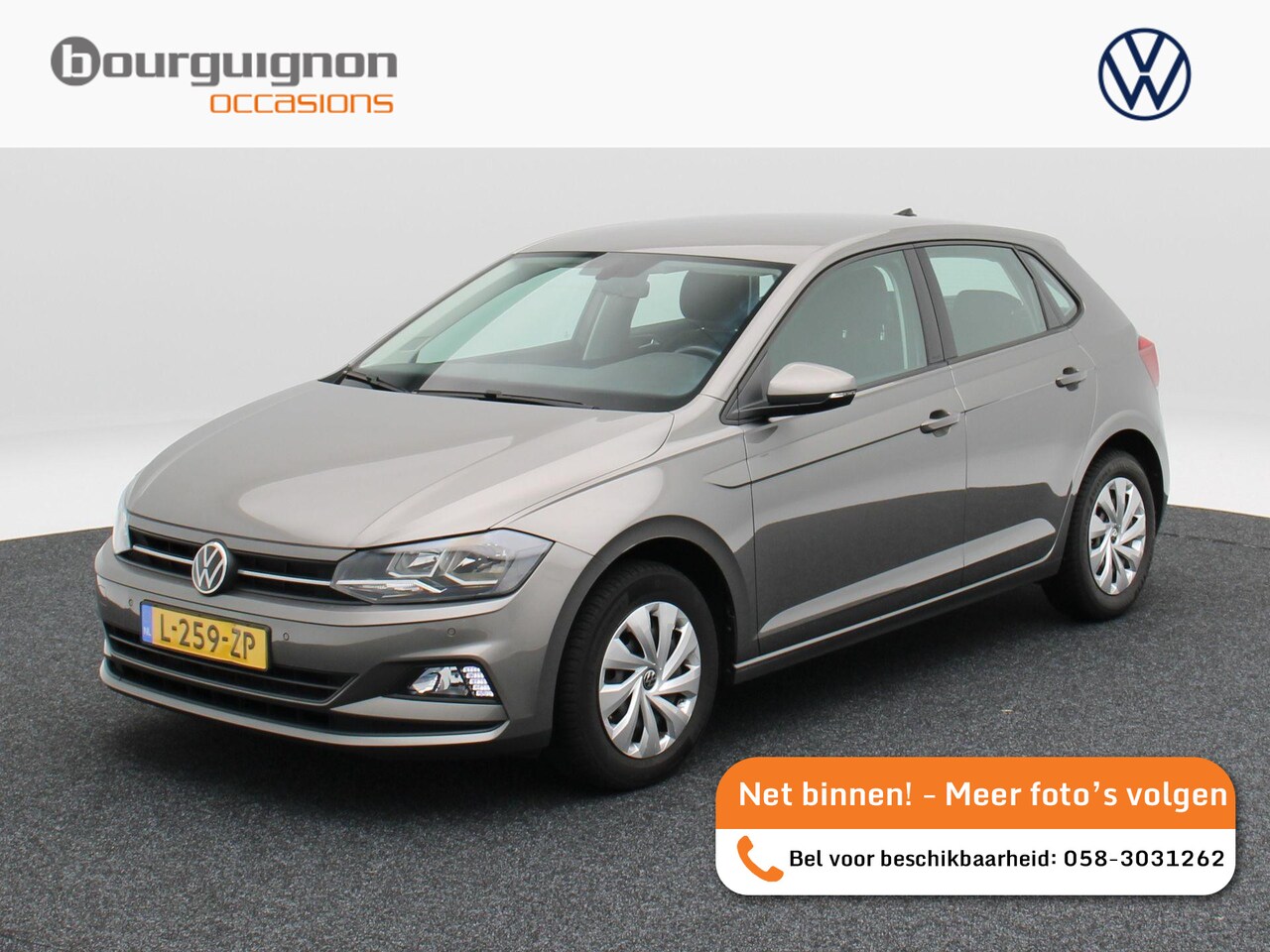 Volkswagen Polo - 1.0 TSi Comfortline | Adaptive Cruise | Airco | Parkeersensoren | Carplay | Navigatie | 98 - AutoWereld.nl