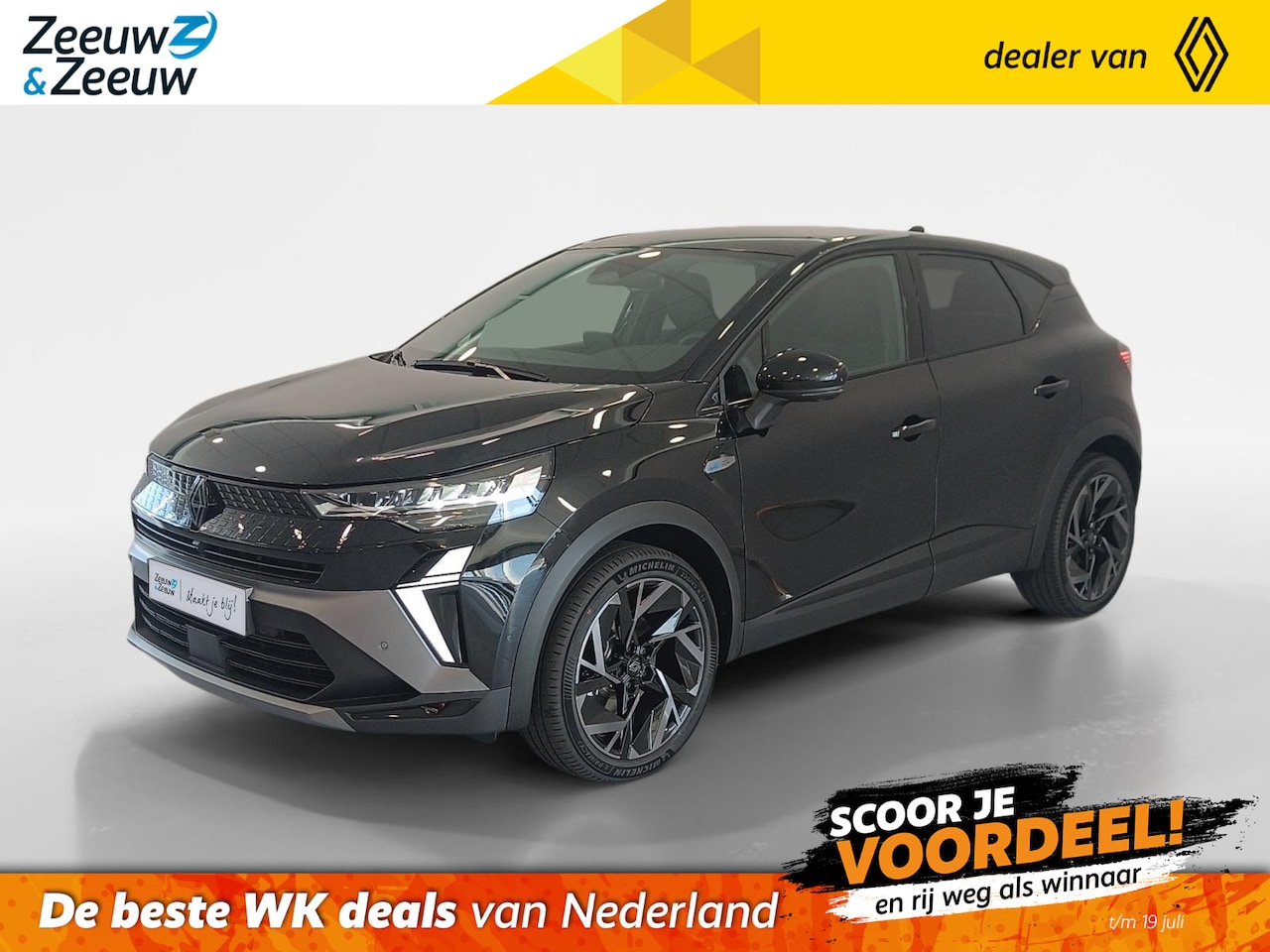 Renault Captur - 1.8 E-Tech full hybrid 160 esprit Alpine Uit voorraad leverbaar op = op - AutoWereld.nl