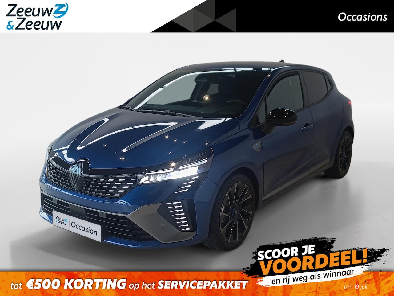 Renault Clio - 1.6 E-Tech Full Hybrid 145 esprit Alpine *Automaat*Camera+Navi*Apple/Android Carplay*Clima - AutoWereld.nl