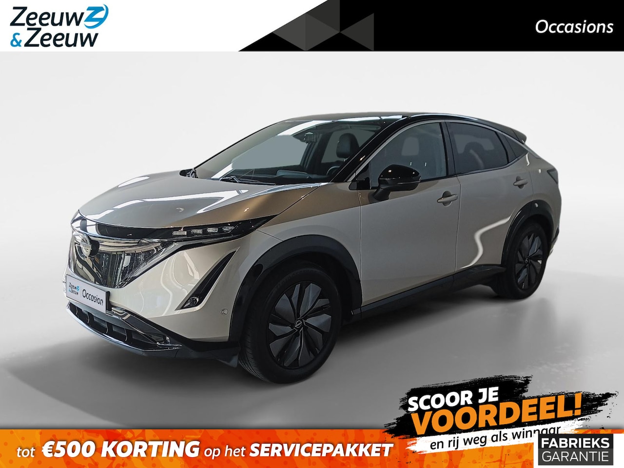 Nissan Ariya - Evolve 66 kWh | 22KW Lader| Afneembare trekhaak| Apple carplpay& Android auto| 360grd Came - AutoWereld.nl