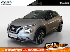 Nissan Juke - 1.0 DIG-T Acenta *Navi(Carplay)+Camera*Airco*Cruise*Lane Assist*Trekhaak*Hoge instap