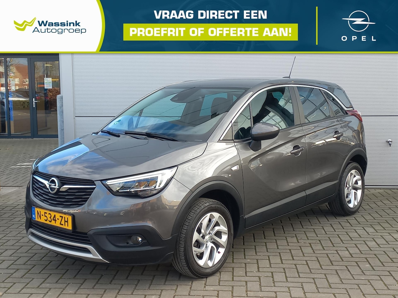 Opel Crossland X - 1.2T 110pk Innovation | Climate control | Navigatie by app | Lm-velgen | Cruise control | - AutoWereld.nl