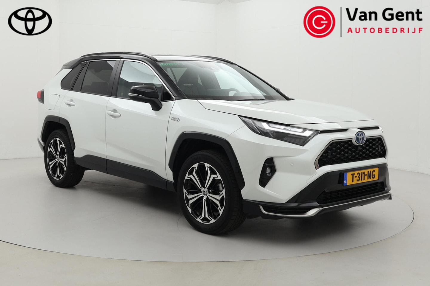 Toyota RAV4 - 2.5 Plug-in Hybrid AWD Bi-Tone Plus | 360 camera | Leder | Stoelverwarming/-ventilatie | D - AutoWereld.nl