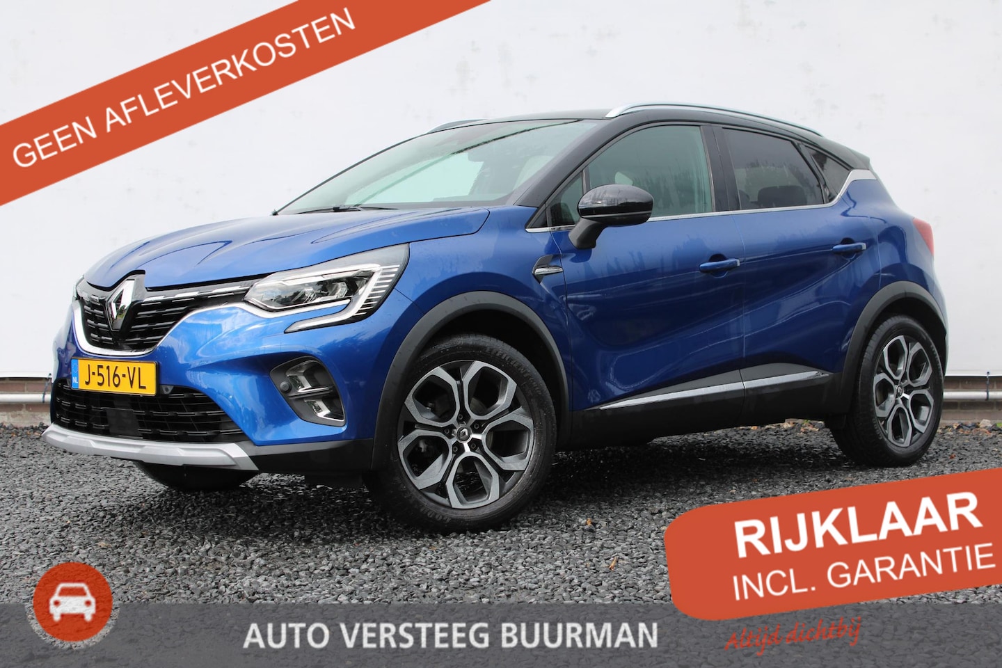Renault Captur - 1.0 TCe 100 Edition One Cruise/ Climate Control, Keyless, - AutoWereld.nl