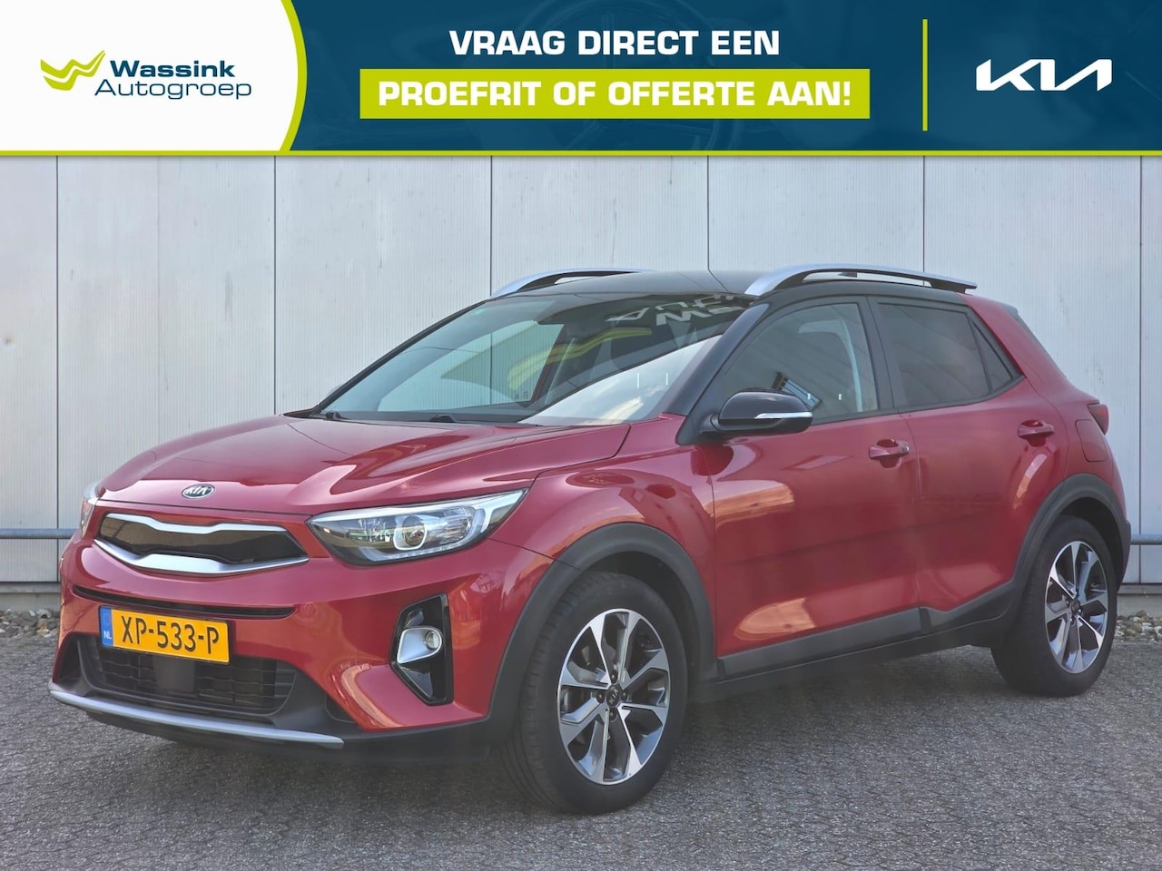 Kia Stonic - 100pk DynamicPlusLine I Navigatie I Camera Achter I Trekhaak I Airco - AutoWereld.nl
