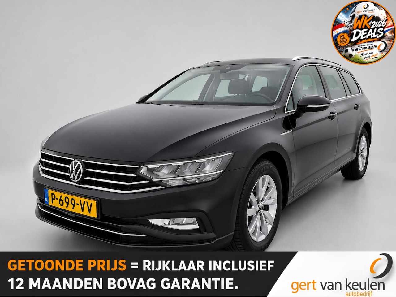 Volkswagen Passat Variant - 1.5 TSI 150pk DSG AUTOMAAT BUSINESS LED/CARPLAY/ACC-CRUISE/TREKHAAK/NL-AUTO/1E EIG. - AutoWereld.nl