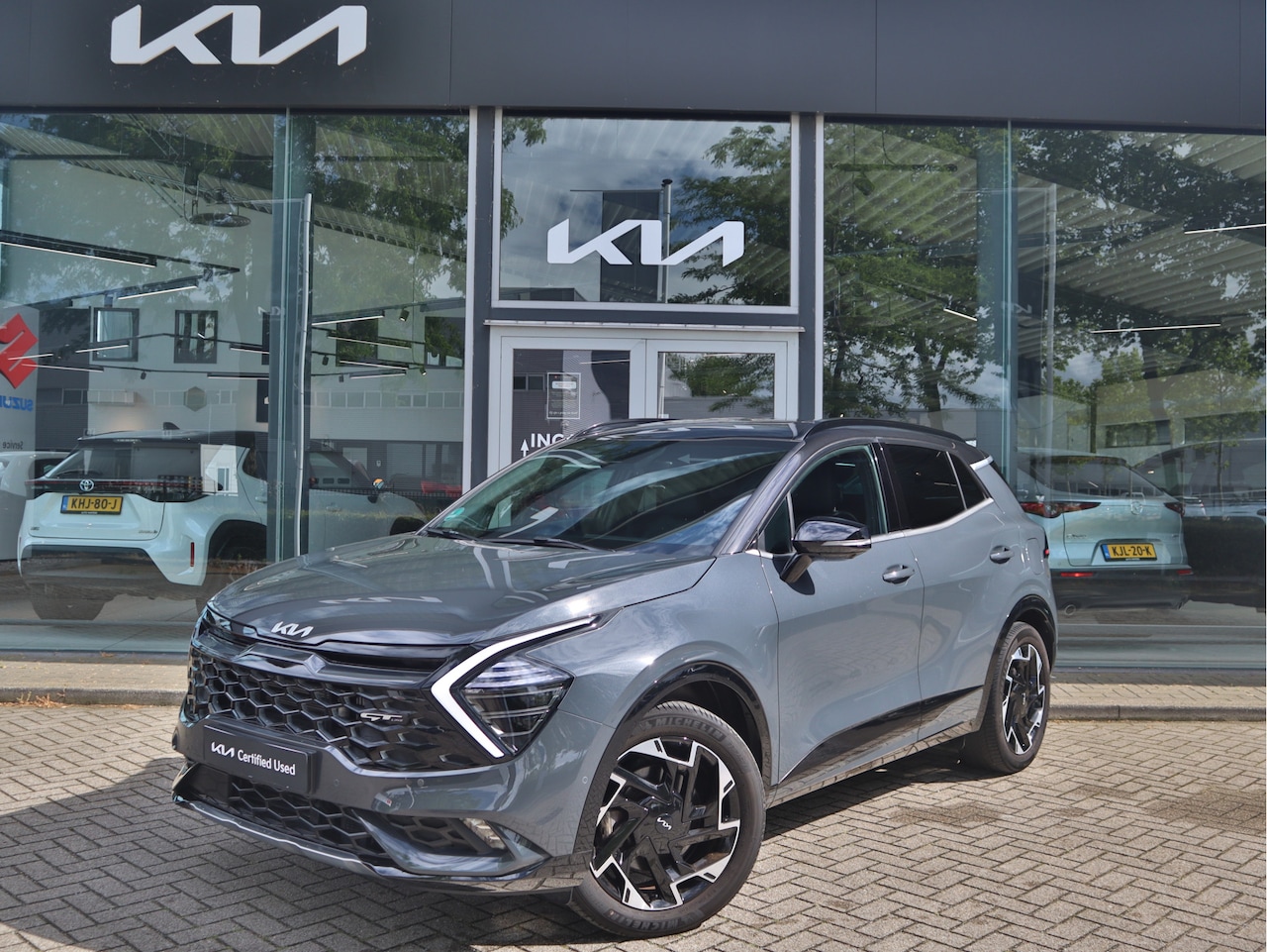 Kia Sportage - 1.6 T-GDi Plug-in Hybrid AWD GT-PlusLine | Leder | Stoelventilatie | 360 Camera | Panorama - AutoWereld.nl