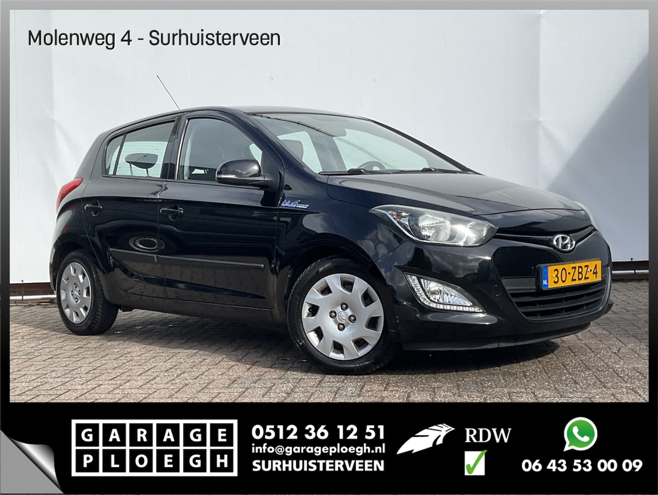 Hyundai i20 - 1.2i i-Motion 5-Deurs Airco Elek.Pakket Facelift Voll.Onderhouden Inruilkoopje! - AutoWereld.nl