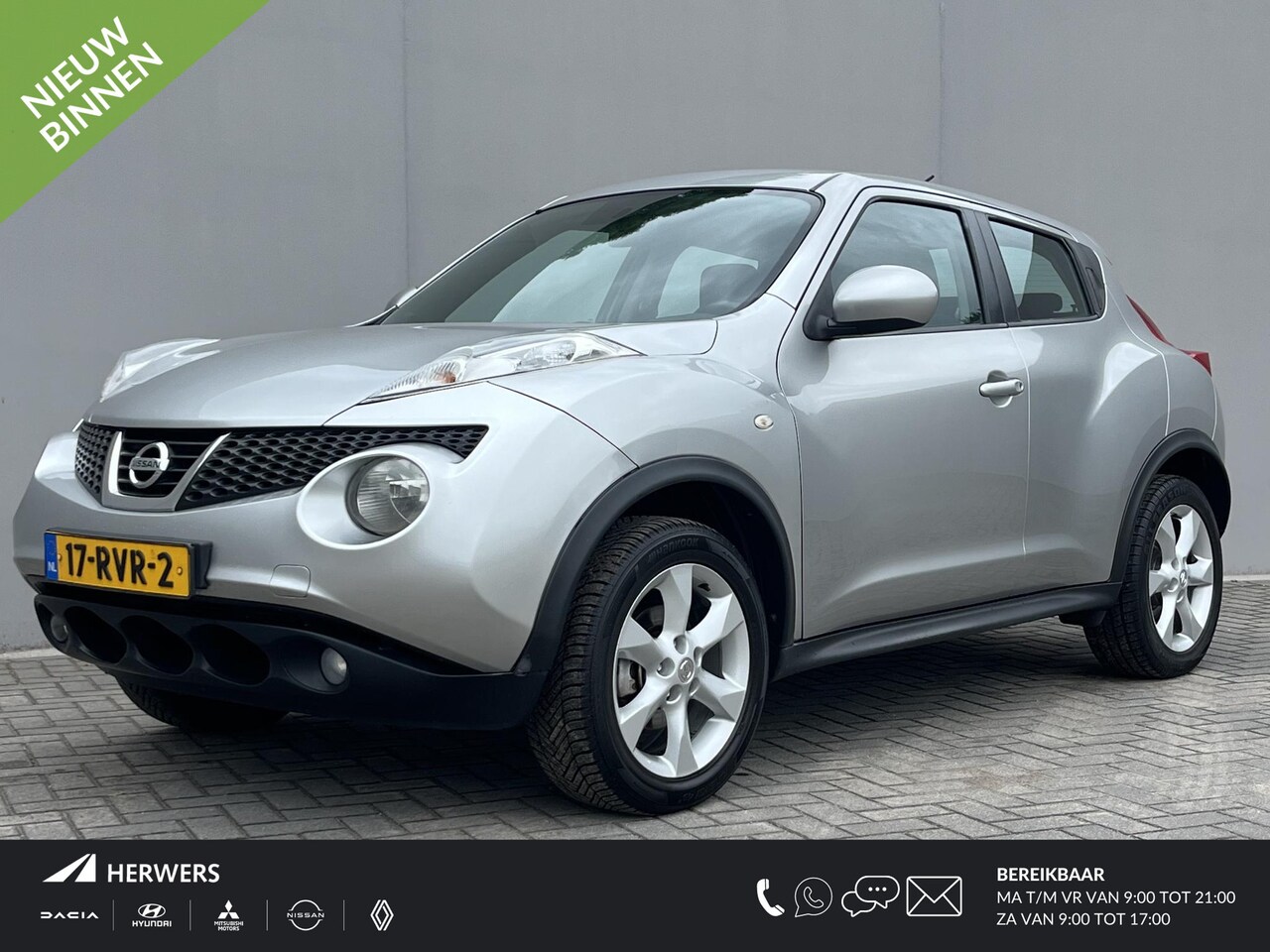 Nissan Juke - 1.6 Acenta / Goed Onderhouden / Cruise Control / Airco / Bluetooth / Navigatie / Verschill - AutoWereld.nl