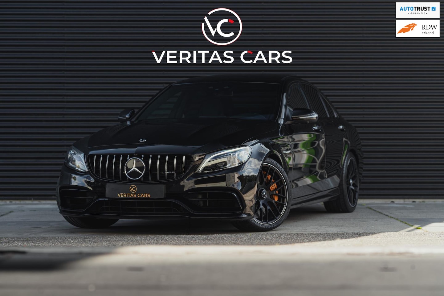 Mercedes-Benz C-klasse - C63 AMG S 510PK Facelift|Pano|Keramisch|Kuipstoelen |Carbon|Full Option - AutoWereld.nl