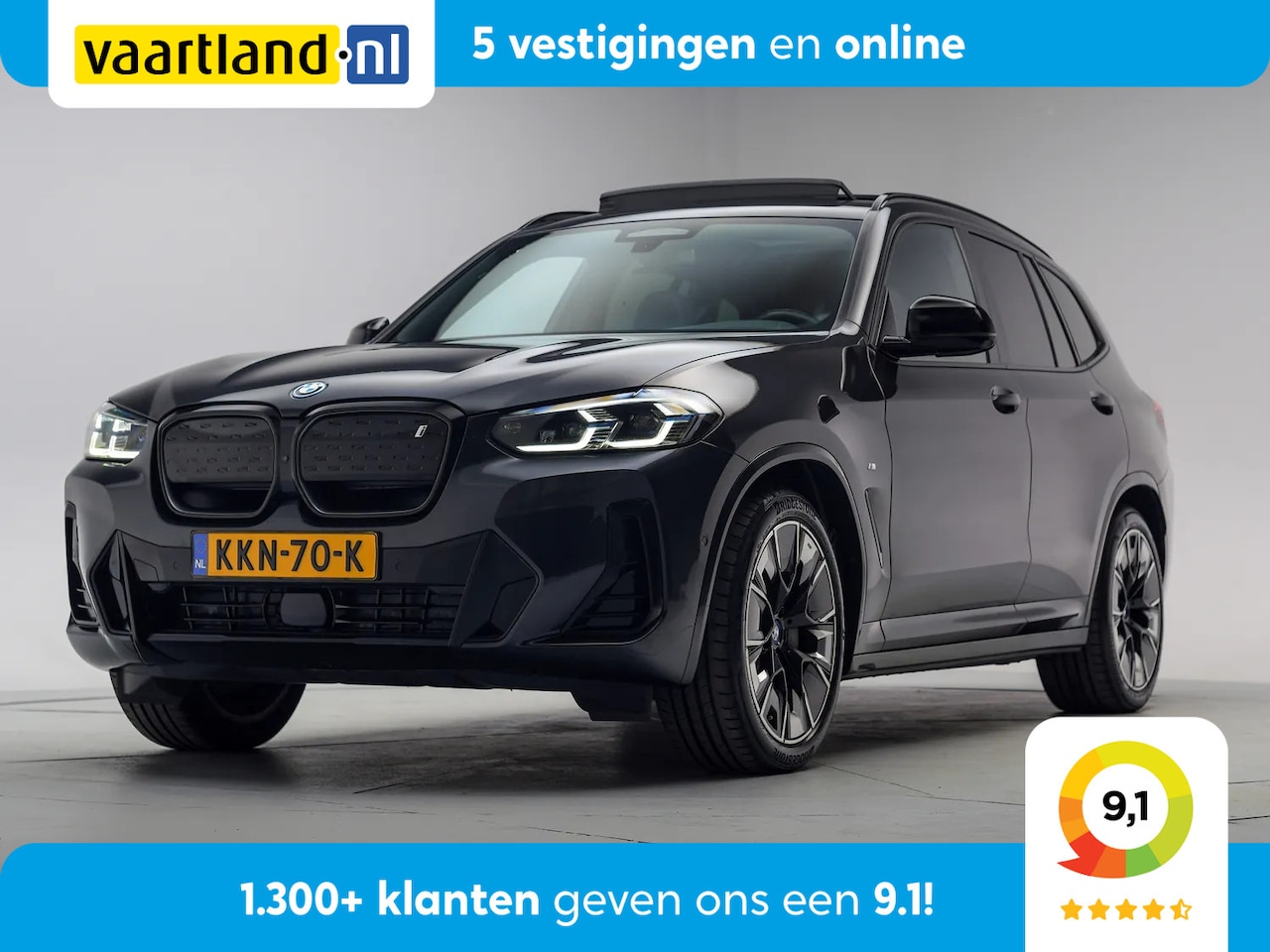 BMW iX3 - M-Sport 80 kWh Executive 3-Fase [ Panorama Leder Trekhaak Memory Camera Navi Carplay /Andr - AutoWereld.nl