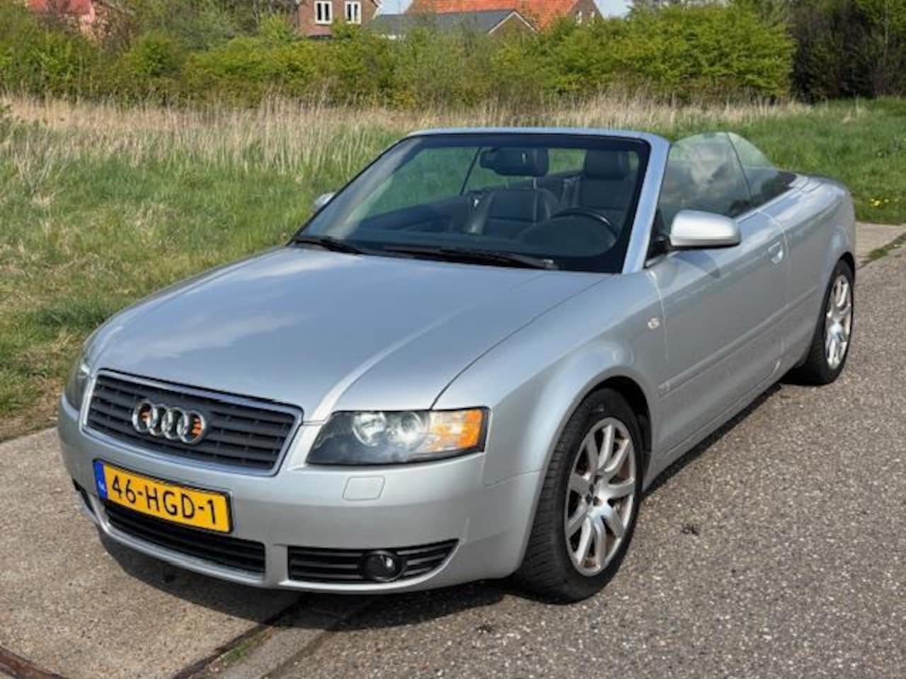 Audi A4 Cabriolet - 1.8 Turbo Pro Line Automaat ECC Audio/CD ESP Cruisecontrol ABS Electric pakket Leder LMV 1 - AutoWereld.nl
