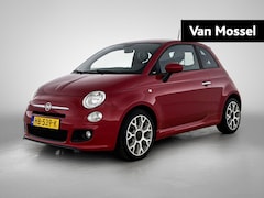 Fiat 500 - 0.9 TwinAir Turbo 500S | airco | lederen/stof bekleding | lichtmetalen velgen 16" |