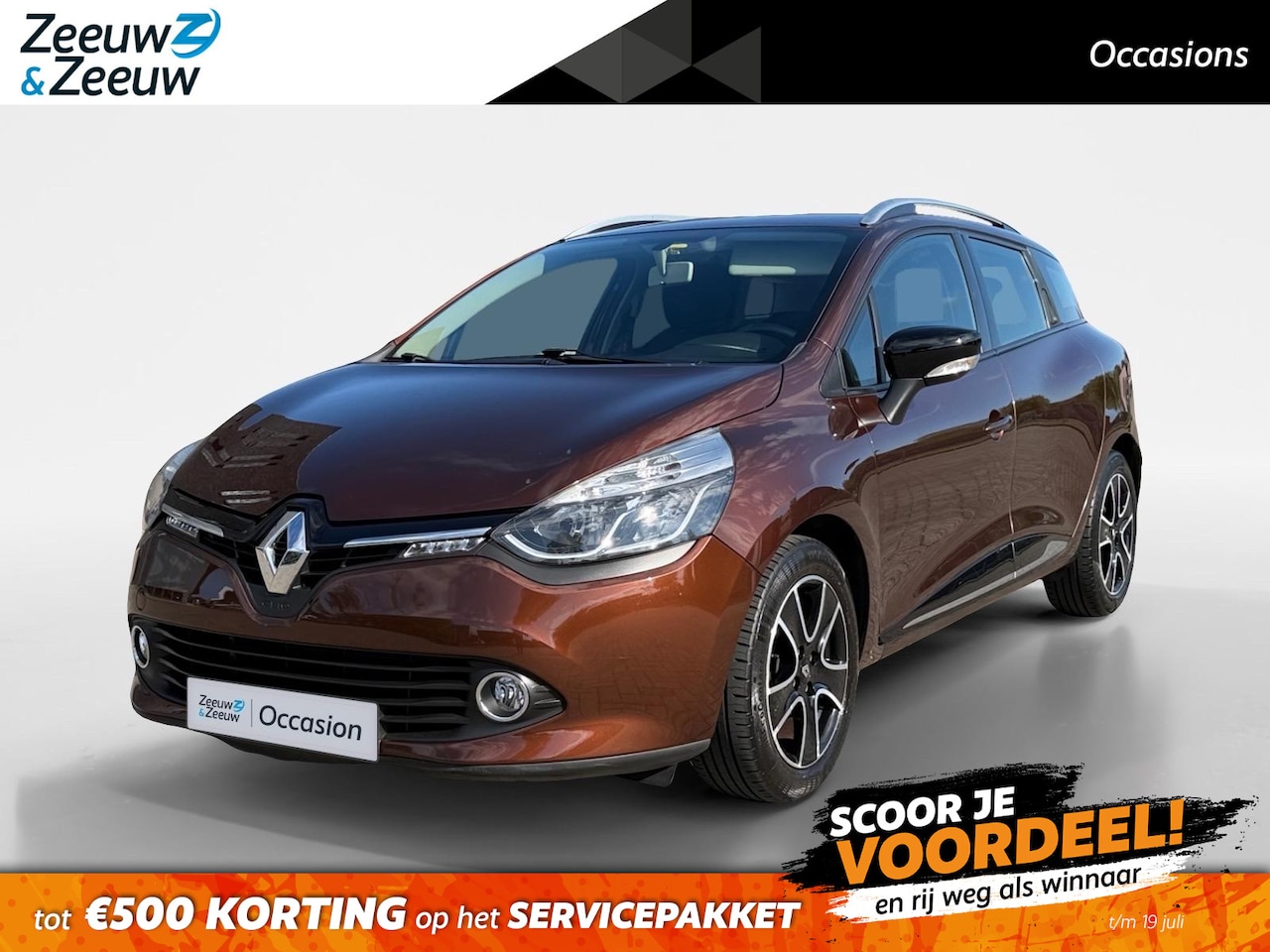 Renault Clio Estate - 90PK TCe Expression | Navi | Armsteun | Bleutooth | Cruise Control | Lichtmetalen Velgen | - AutoWereld.nl