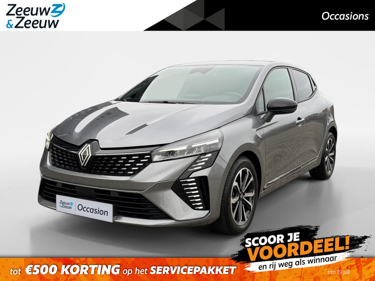 Renault Clio - 90PK TCe GPF Techno | 9,3" Navi | Camera | Parkeersensoren | Cruise Control | Climate Cont - AutoWereld.nl