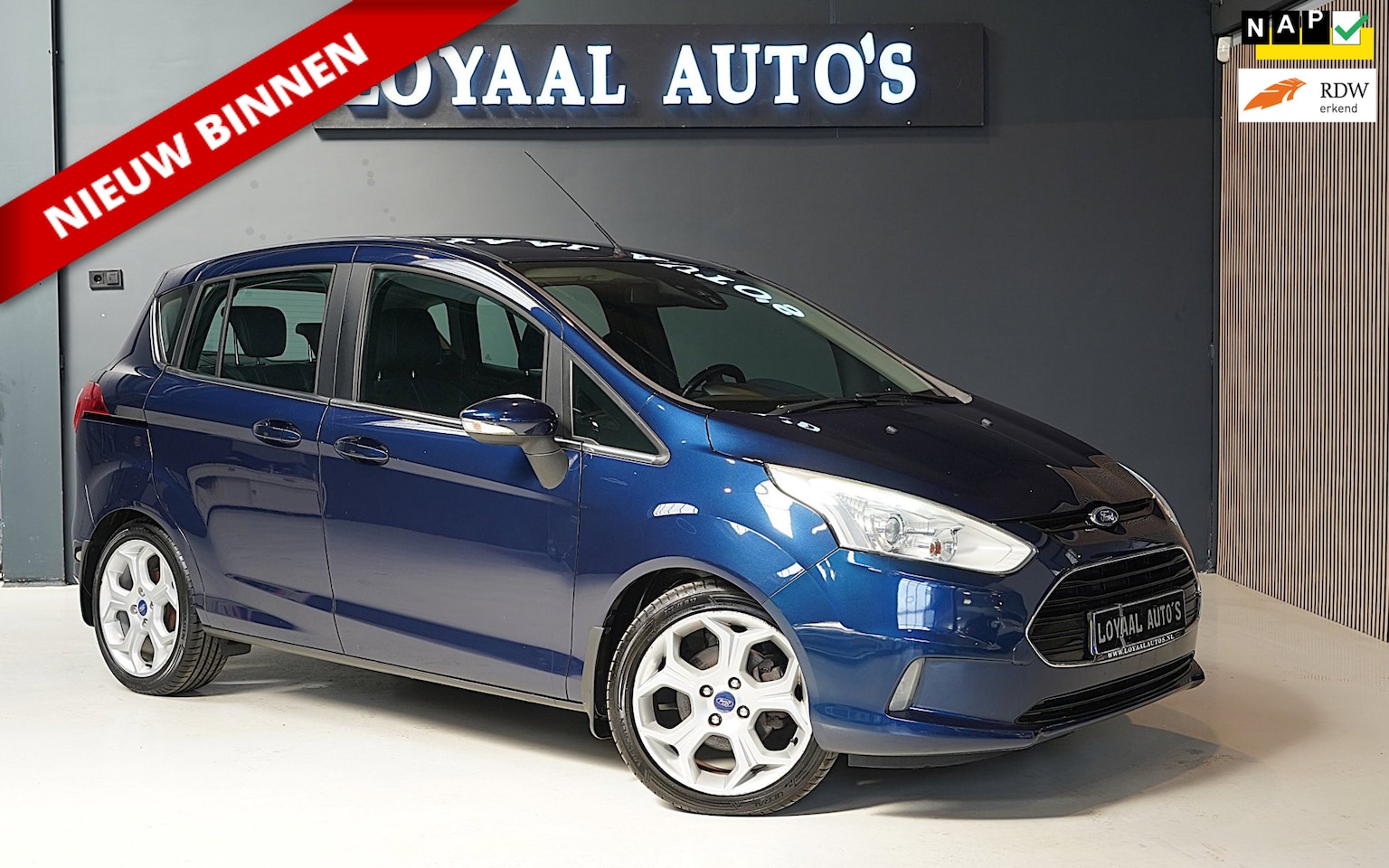 Ford B-Max - 1.0 EcoBoost Titanium| AIRCO | NAP | PDC | APK. - AutoWereld.nl