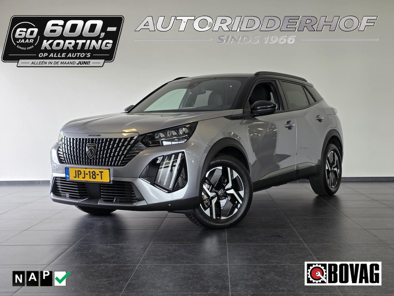 Peugeot 2008 - GT 1.2 Hybrid 136 e-DCS6 | Camera | Apple carplay & Android auto | Cruise control - AutoWereld.nl