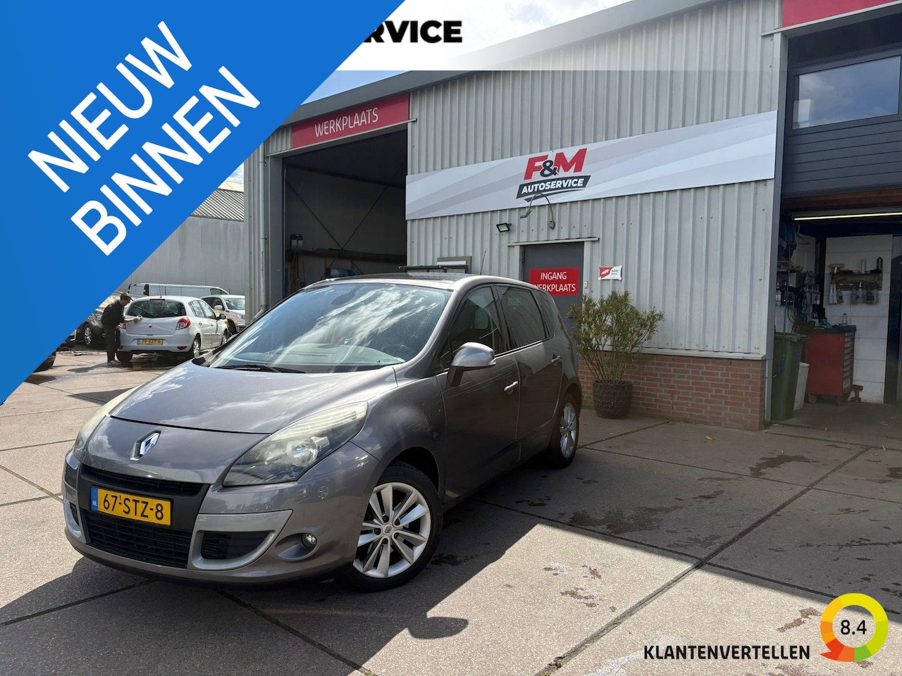 Renault Scénic - 1.4 TCE Parisienne Clima, cruise, pano, pdc achter, trekhaak - AutoWereld.nl
