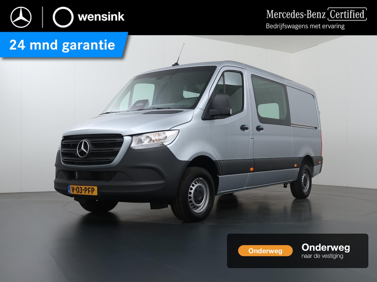 Mercedes-Benz Sprinter - 317 CDI | L2 H1 | PRO | AUT. | 170 PK | 2X ZIJSCHUIFDEUREN | STOEL - STOEL | 3500 KG TREKH - AutoWereld.nl