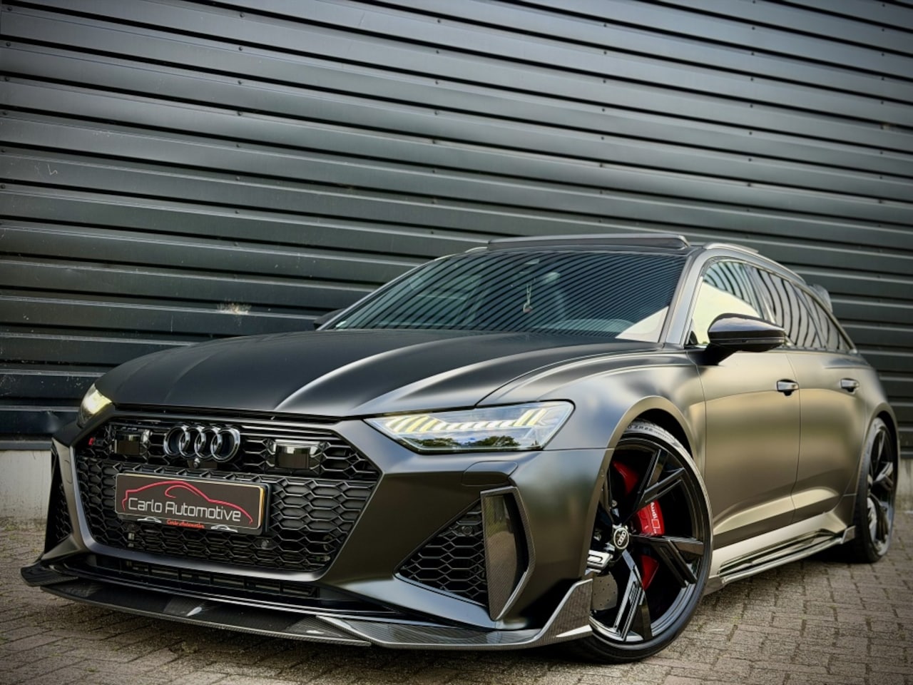 Audi RS6 - Quattro DYN+|CARBON|PANO|CERAMIC|B&O|360|SATIN - AutoWereld.nl