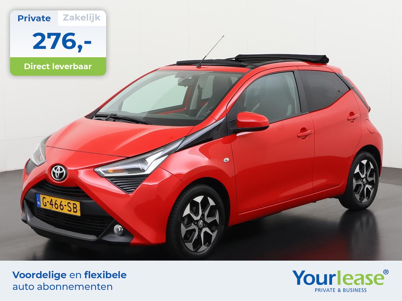 Toyota Aygo - 1.0 VVT-i x-cite | All-in 276,- Private Lease | Direct uit voorraad - AutoWereld.nl