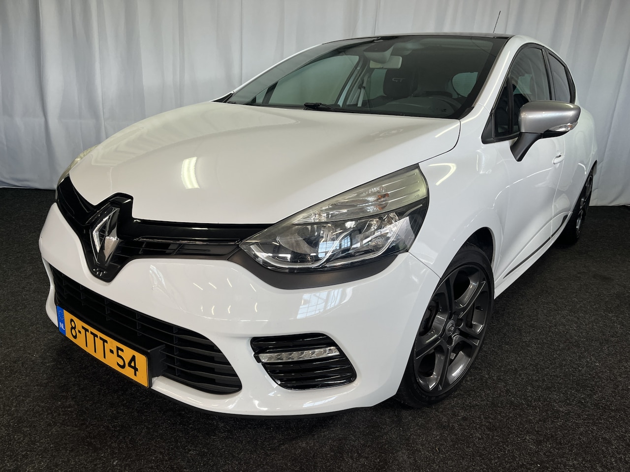 Renault Clio - 1.2 GT ECC/CRUISE/FLIPPERS/PANO/R-LINK - AutoWereld.nl