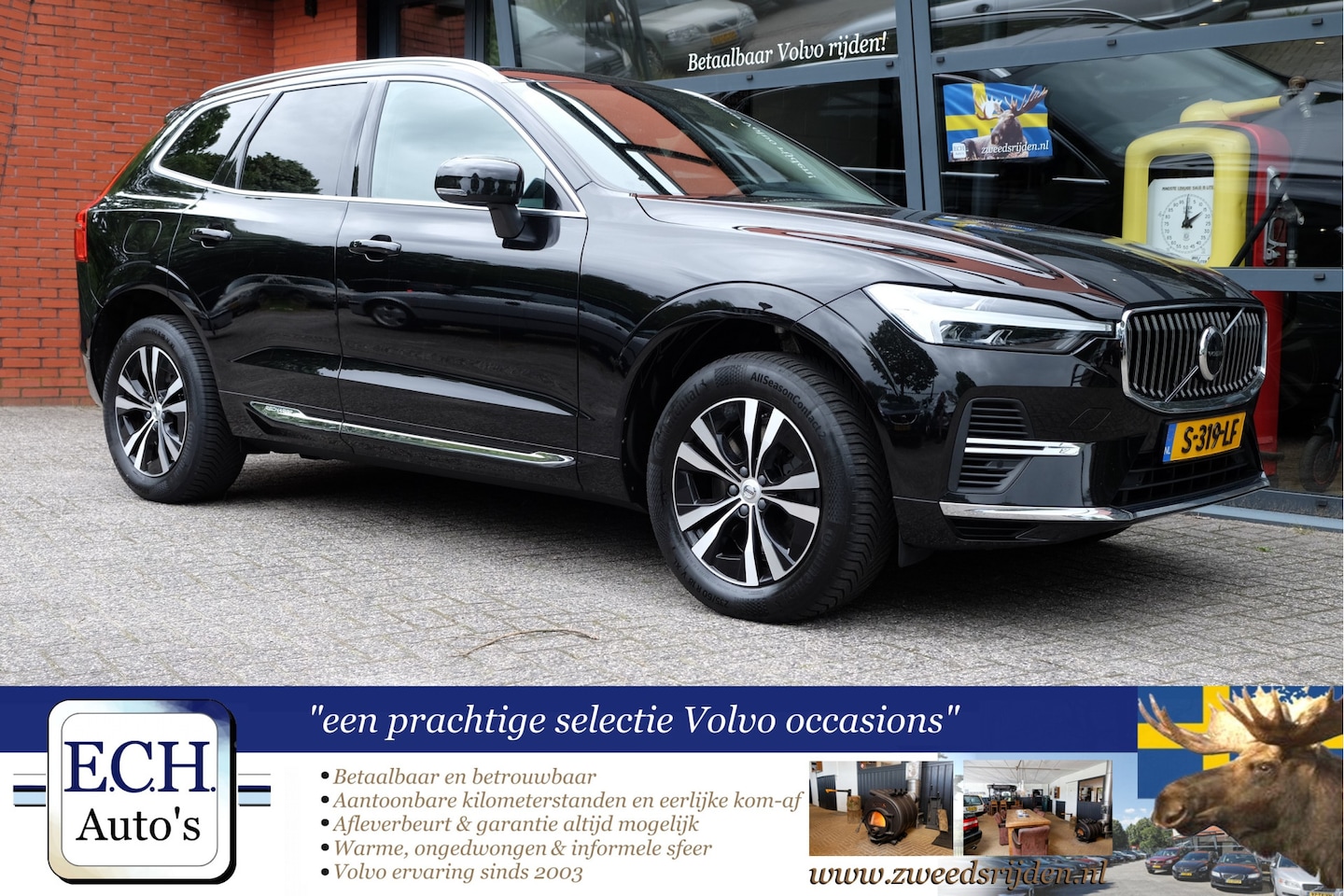 Volvo XC60 - 2.0 T6 Plug-in hybrid AWD Long Range, Panodak, Carplay, Leer - AutoWereld.nl