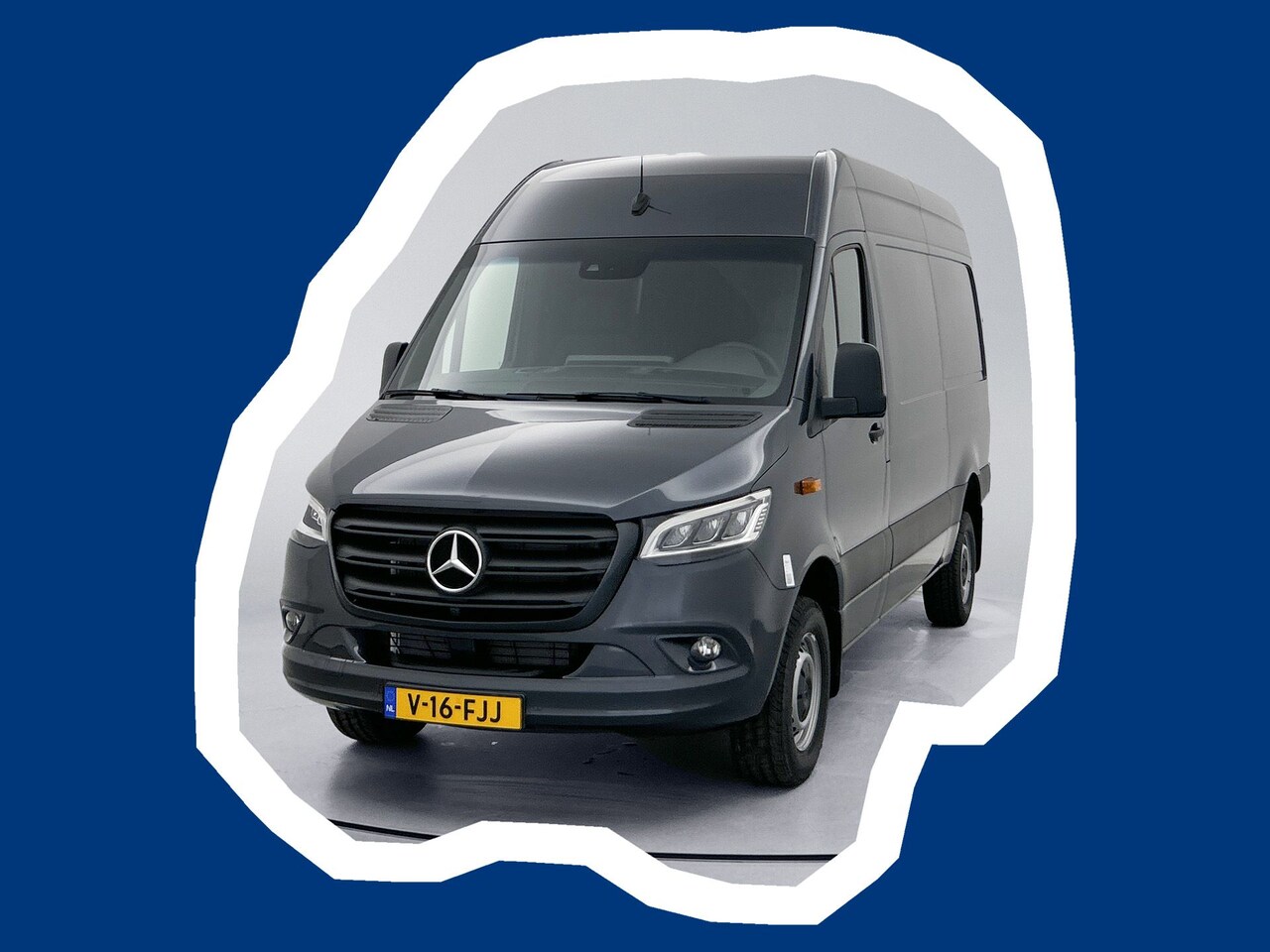 Mercedes-Benz Sprinter - 319 1.9 CDI 366 L2H2 9G-Automaat LED Navigatie Achteruitrijcamera - AutoWereld.nl