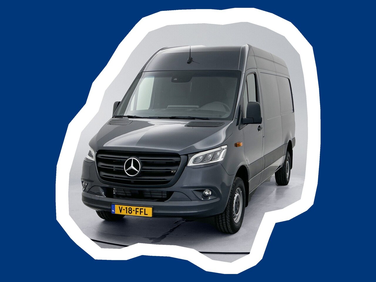 Mercedes-Benz Sprinter - 319 1.9 CDI 366 L2H2 9G-Automaat LED Navigatie Achteruitrijcamera - AutoWereld.nl
