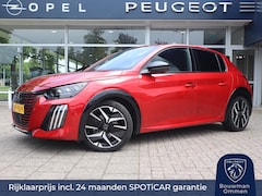 Peugeot 208 - GT HYBRID 145pk e-DCS6 automaat, Rijklaarprijs, Camera voor en achter Adaptieve cruise con