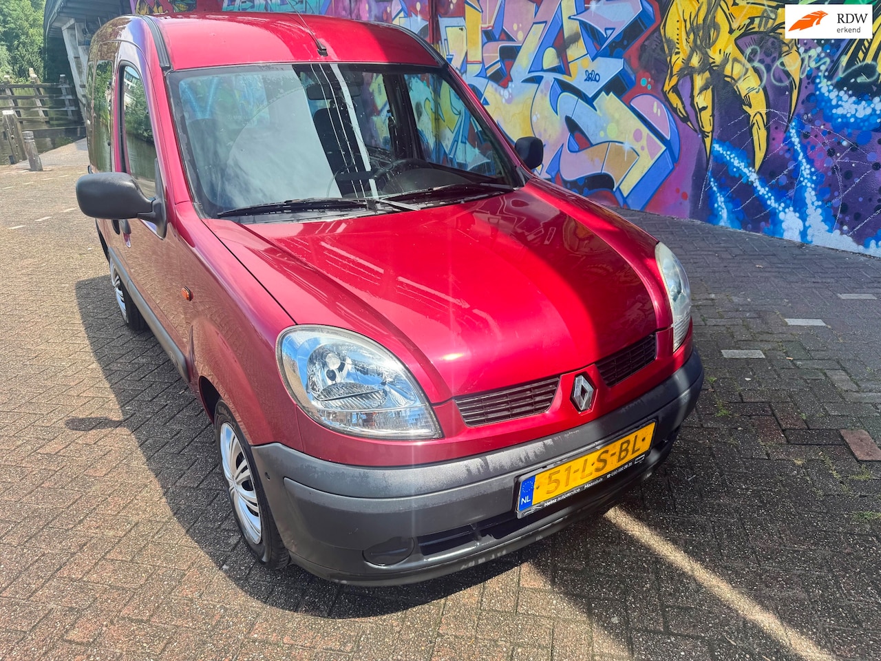 Renault Kangoo - 1.2-16V Expression dubbele schuifdeuren nieuwe distributie riem super onderhouden erg zuin - AutoWereld.nl