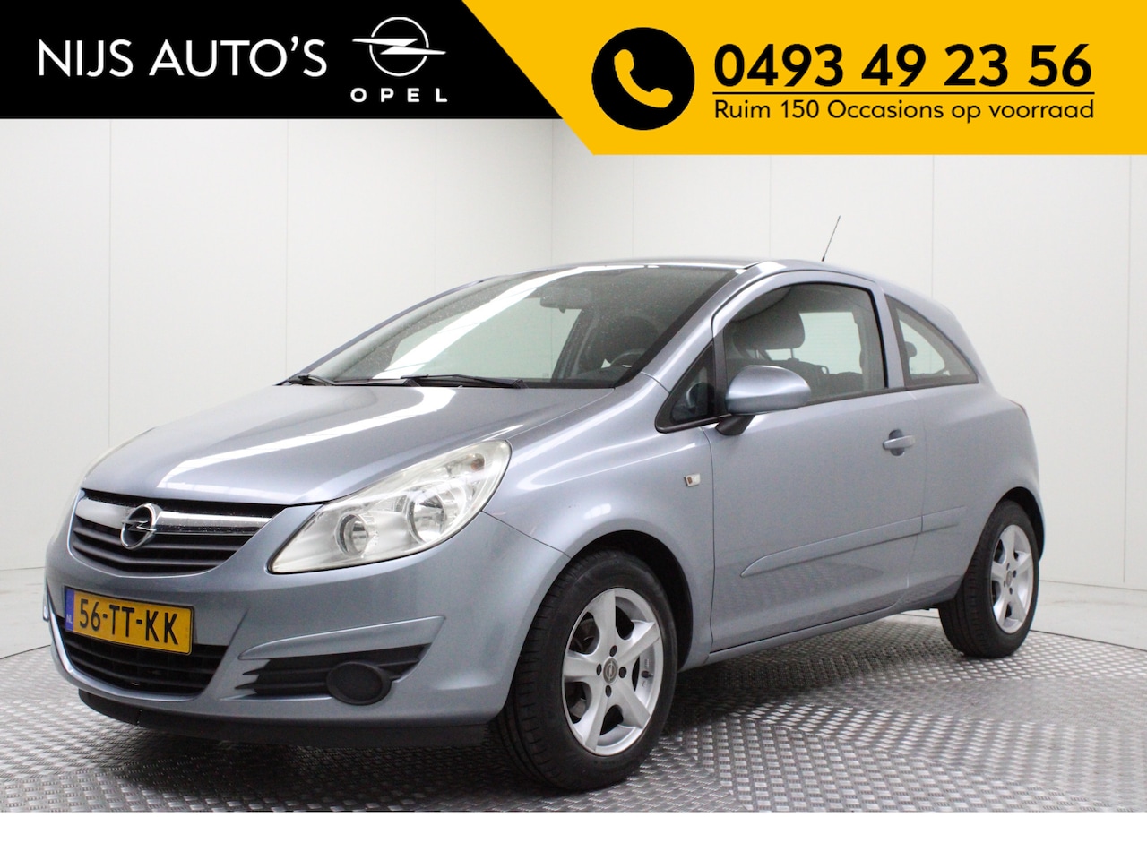 Opel Corsa - 1.2-16V Enjoy | airco | radio cd | centrale deurvergr. met afstandsbediening - AutoWereld.nl