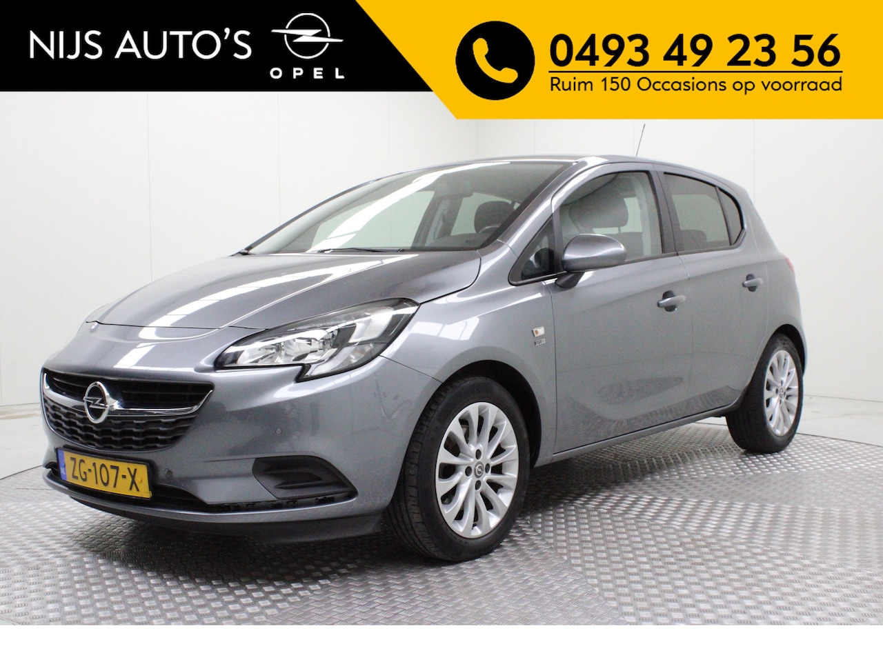 Opel Corsa - 1.0 Turbo 120 Jaar Edition | climate control | navi fullmap | pdc v/a + camera | cruise | - AutoWereld.nl