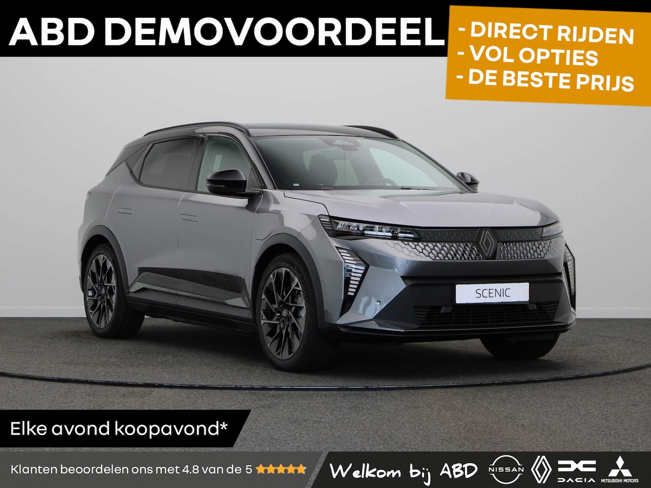 Renault Scenic E-Tech - EV87 long range esprit Alpine | Vijf jaar garantie | Harman kardon | Panoramisch vast glaz - AutoWereld.nl