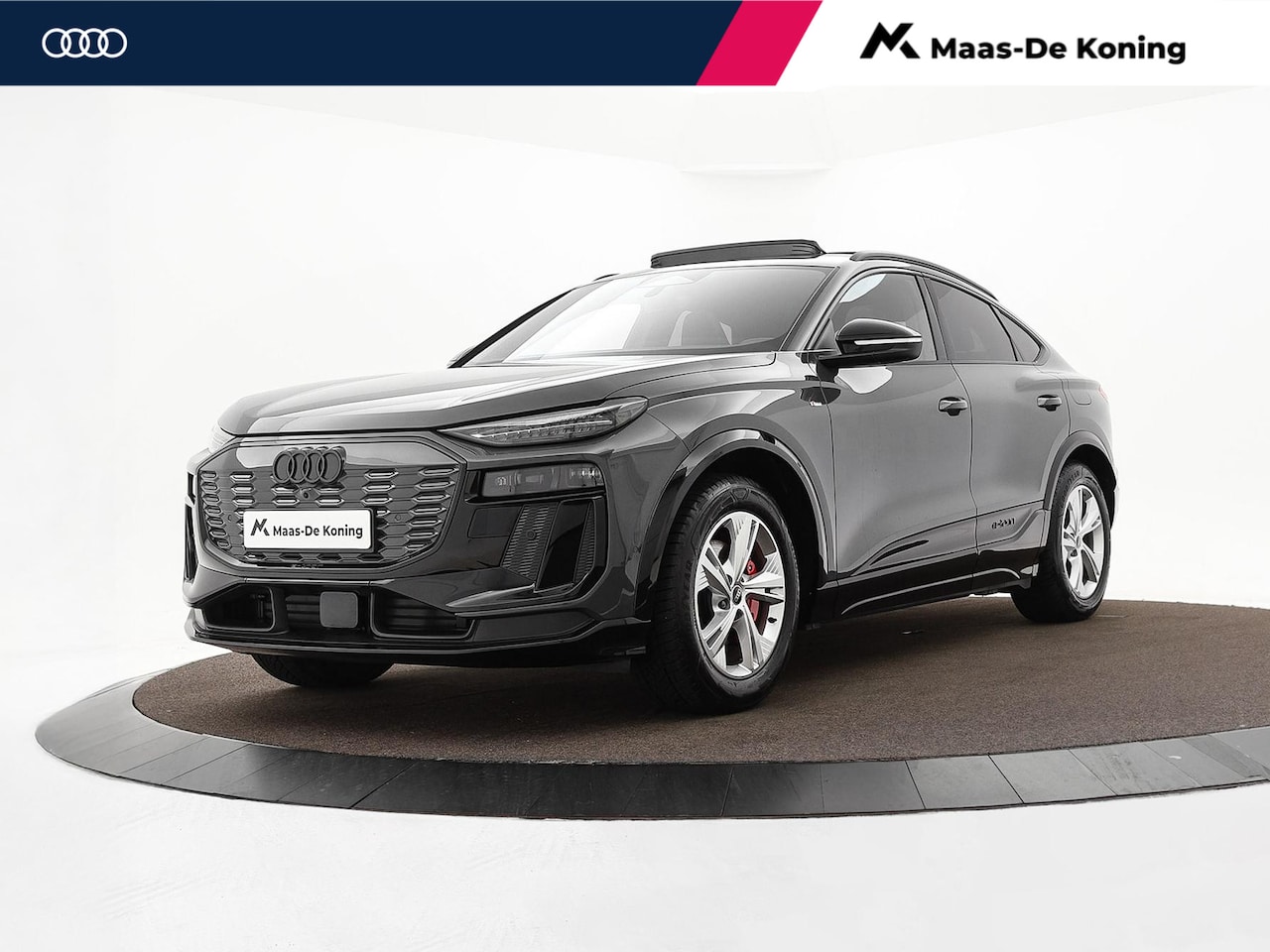 Audi Q6 Sportback e-tron - S edition performance 306pk 100 kWh · SOH 97,8% · Panoramadak · Wegklapbare Trekhaak · 360 - AutoWereld.nl
