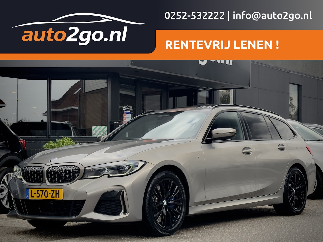 BMW 3-serie Touring - M340i AUT8 XDRIVE M-PERFORMANCE HIGH-EXE 374PK PANODAK DESIGNO-LEDER DIGI-DASH APPLE-CARPL - AutoWereld.nl