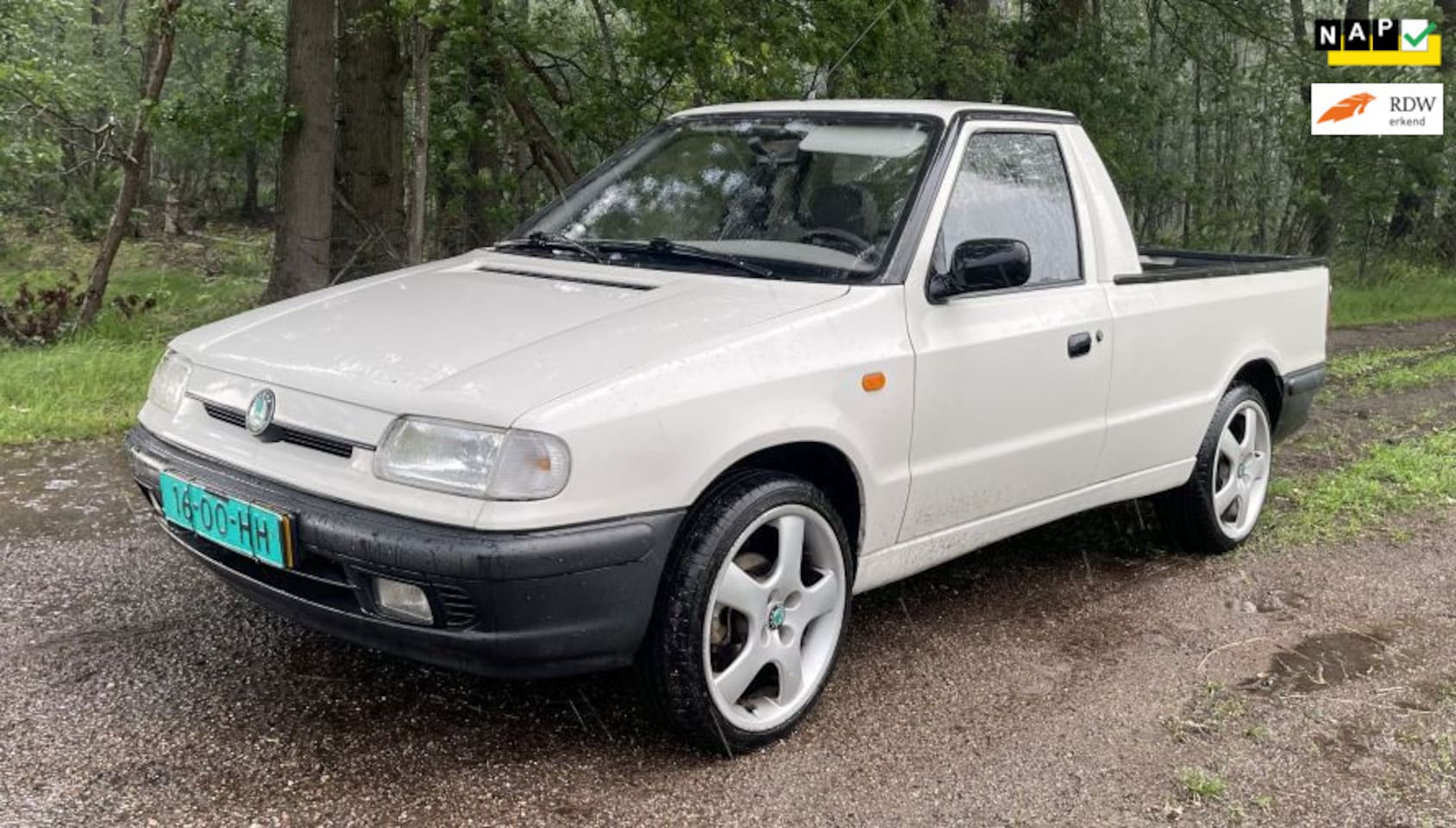 Skoda Felicia Pick-up - 1.9 D Caddy Nieuwe APK Inruil is mogelijk - AutoWereld.nl