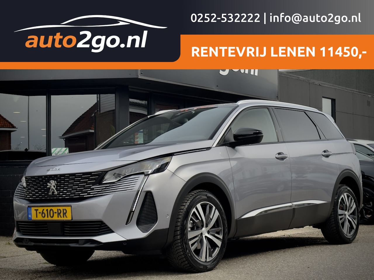 Peugeot 5008 - 1.2 AUT8 ALLURE-PACK 7PERS DESIGNO-LEDER NAVI CAMERA DIGI-DASH APPLE-CARPLAY LED LMV PDC - AutoWereld.nl