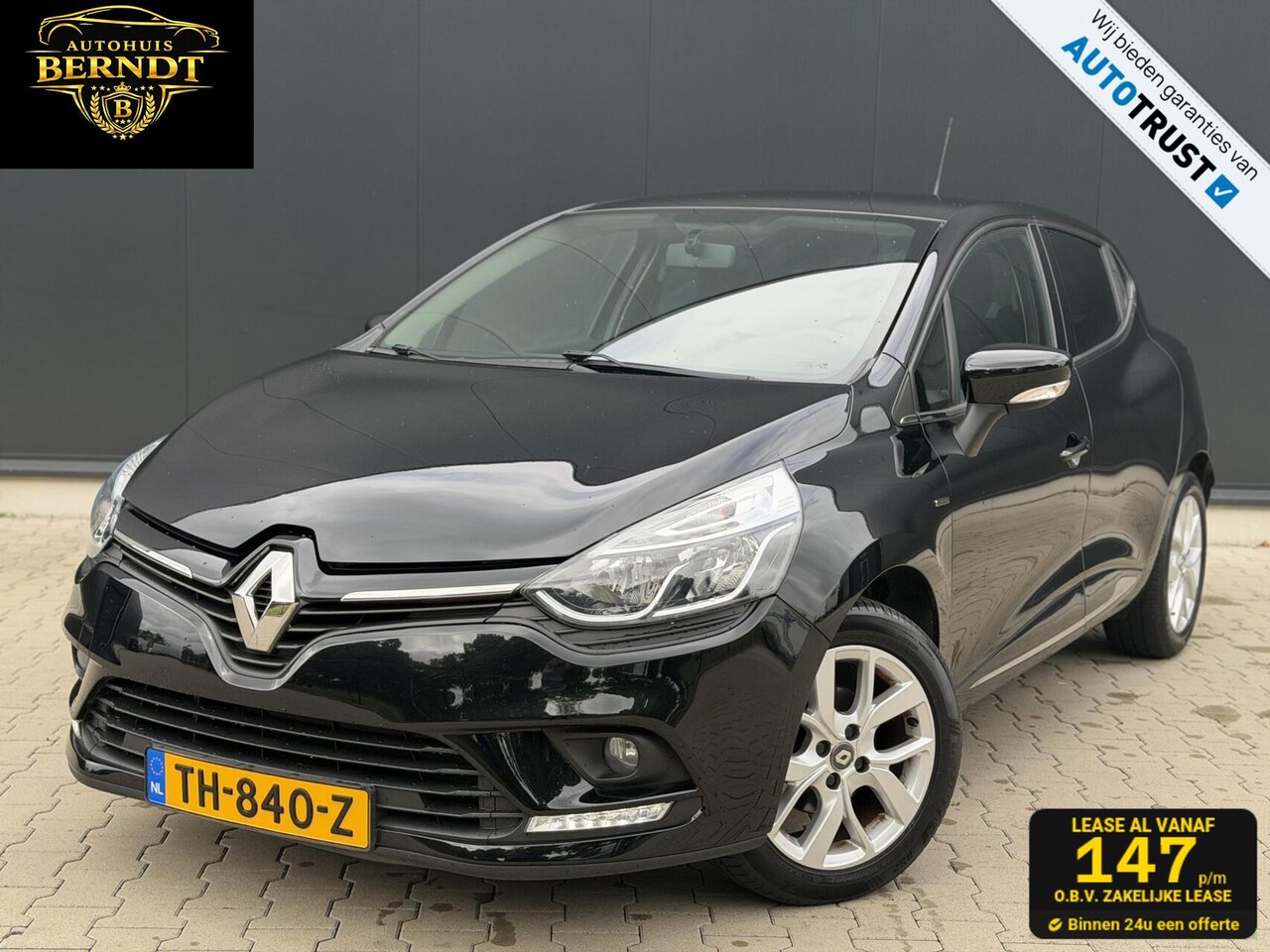 Renault Clio - 0.9 TCe Limited Cruis PDC Navigatie Keyless - AutoWereld.nl