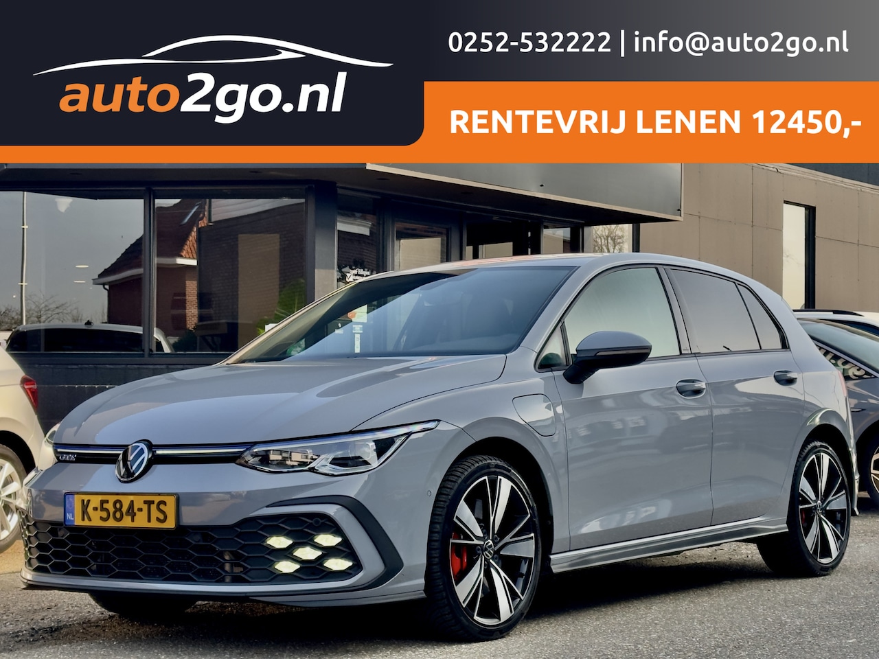 Volkswagen Golf - 1.4 eHybrid GTE AUT6. DESIGNO-LEDER NAVI CAMERA DIGI-DASH APPLE-CARPLAY LED LMV PDC - AutoWereld.nl