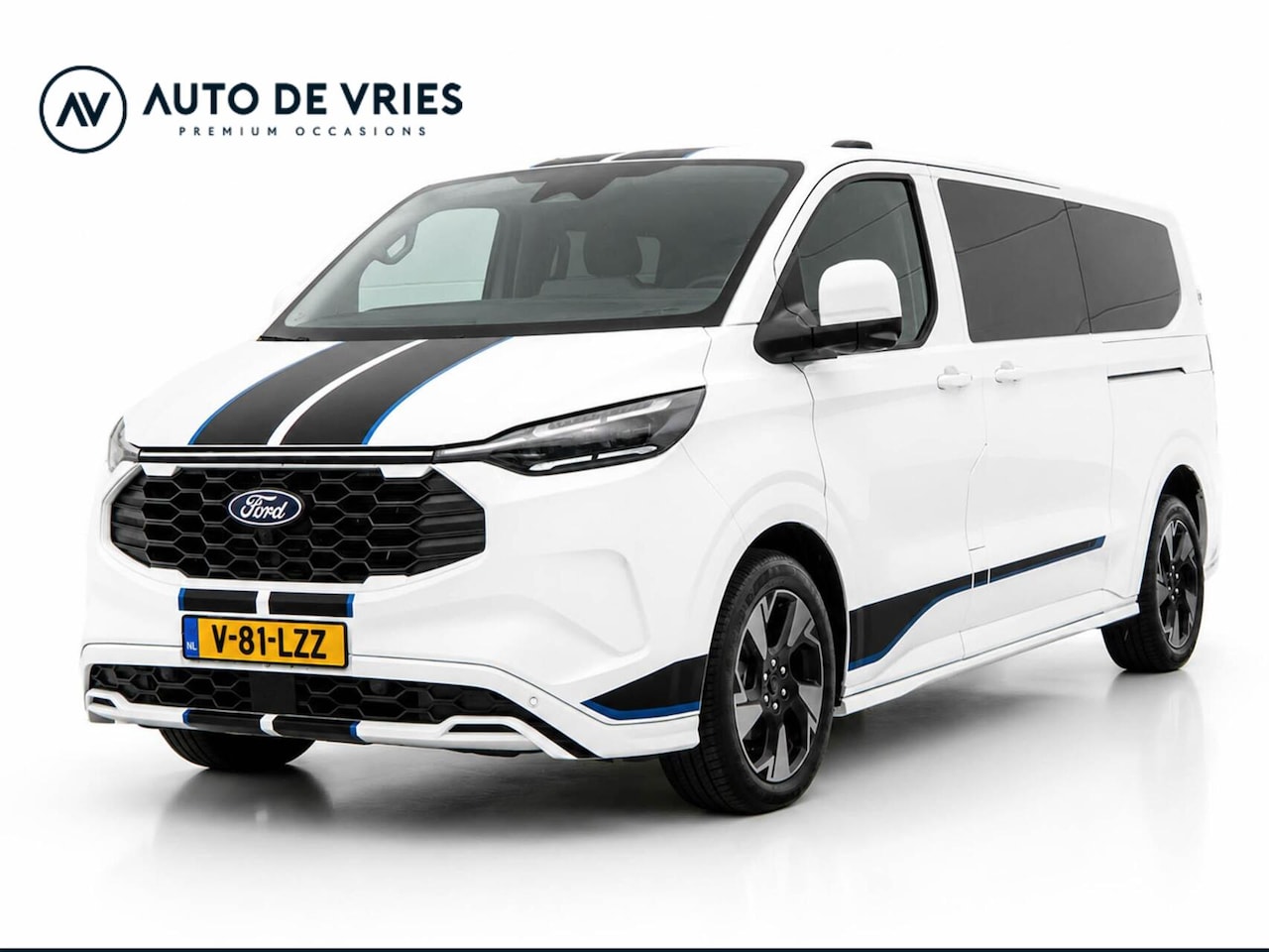 Ford Transit Custom - 320 2.5 PHEV L2H1 DC Sport | Full LED | Assist pakket | Winterpakket | Trekhaak - AutoWereld.nl