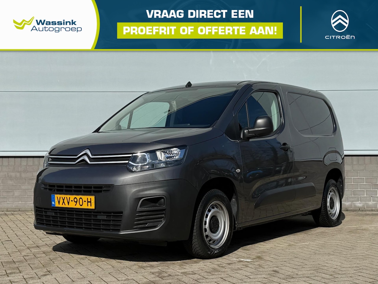 Citroën Berlingo - Van GB BlueHDi 100pk L1 | Betimmerd | Parkeersensoren Achter | Cruise Control | Radio - AutoWereld.nl