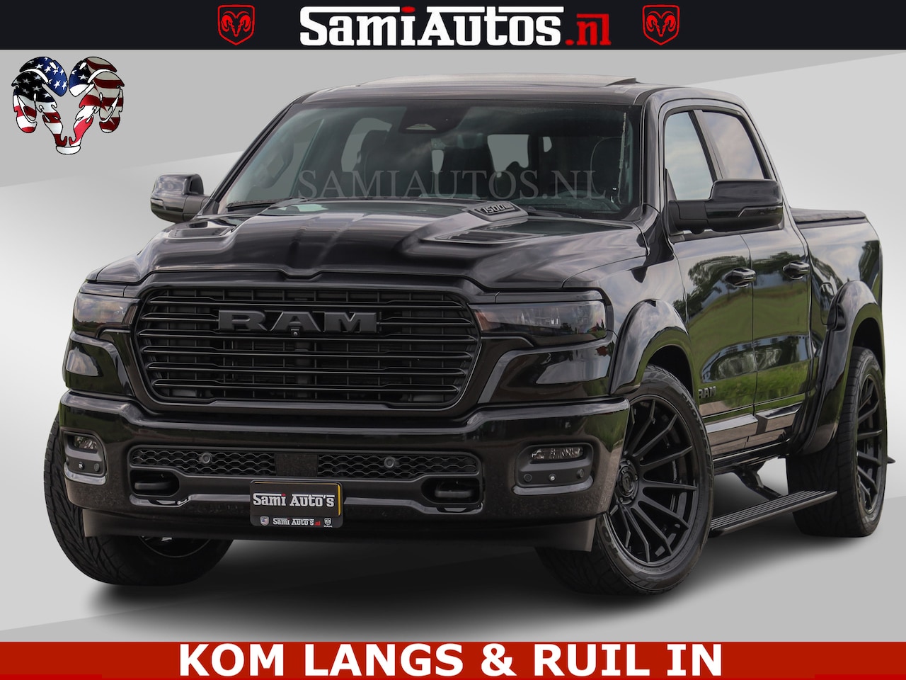 Dodge Ram 1500 - Night Premium | Full Option | De Meest Luxe Pick-Up in zijn Klasse | Comfortabele Dubbele - AutoWereld.nl