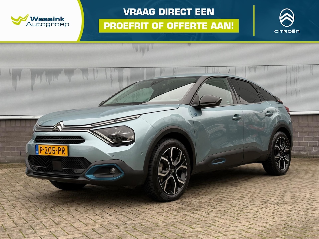 Citroën Ë-C4 - 50 kWh 136 pk Shine Dealer Onderhouden | Camera | Navigatie - AutoWereld.nl