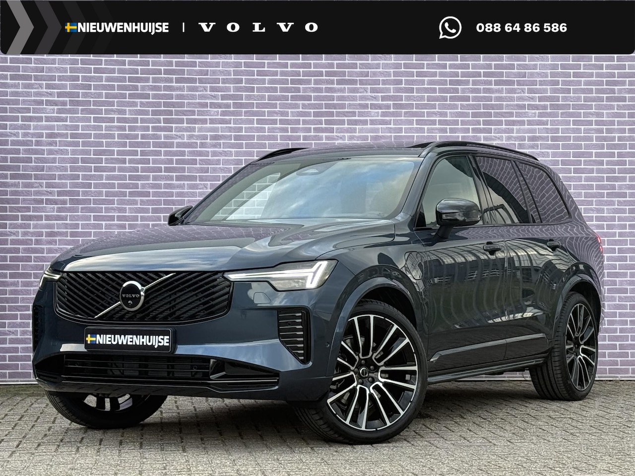 Volvo XC90 - 2.0 T8 Plug-in hybrid AWD Ultra Dark Exec. Ed. | Luchtvering | Gelaagd Glas | Bowers & Wil - AutoWereld.nl