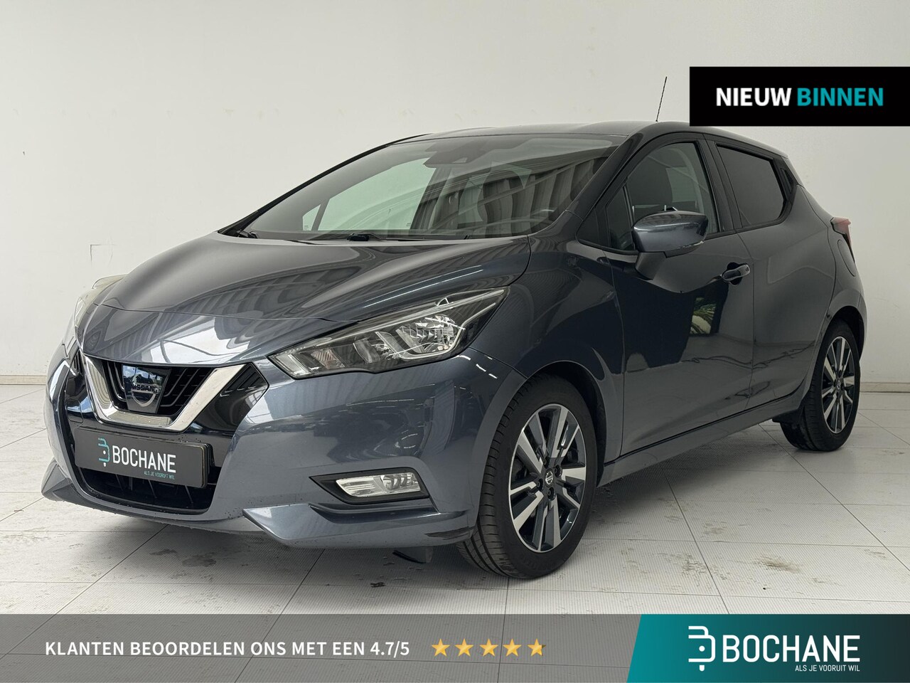 Nissan Micra - 0.9 IG-T N-Connecta | Navigatie | Climate Control | Lichtmetalen Velgen 16" | Cruise Contr - AutoWereld.nl