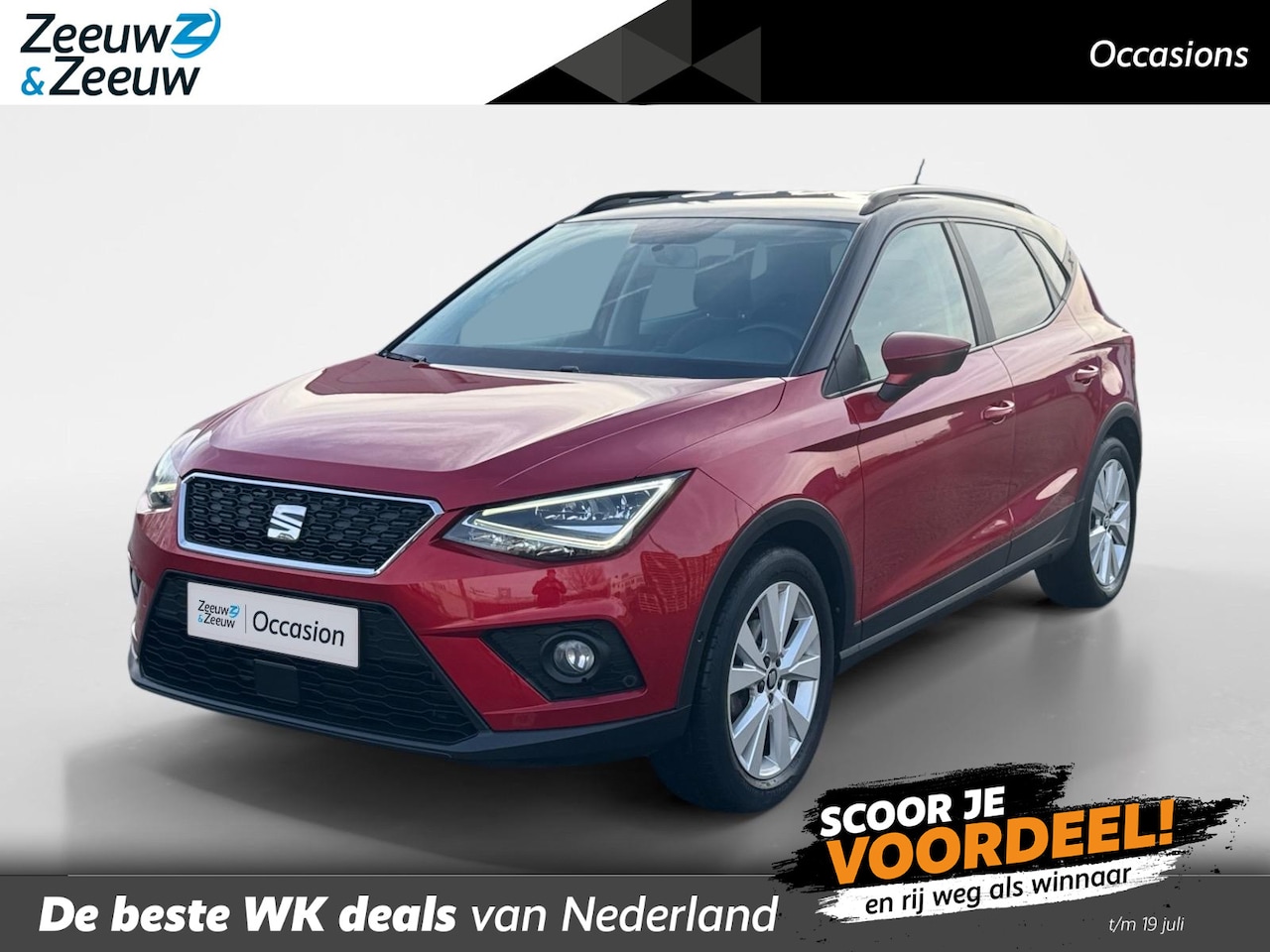 SEAT Arona - 1.0 TSI FR Business Intense Plus | Airco | Navi | Camera | Virtual Cockpit | Cruise Contro - AutoWereld.nl
