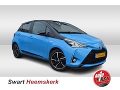 Toyota Yaris - 1.5 Hybrid SkyBlue | NL auto | Navi | Panoramadak | Cruise | Parkeercamera