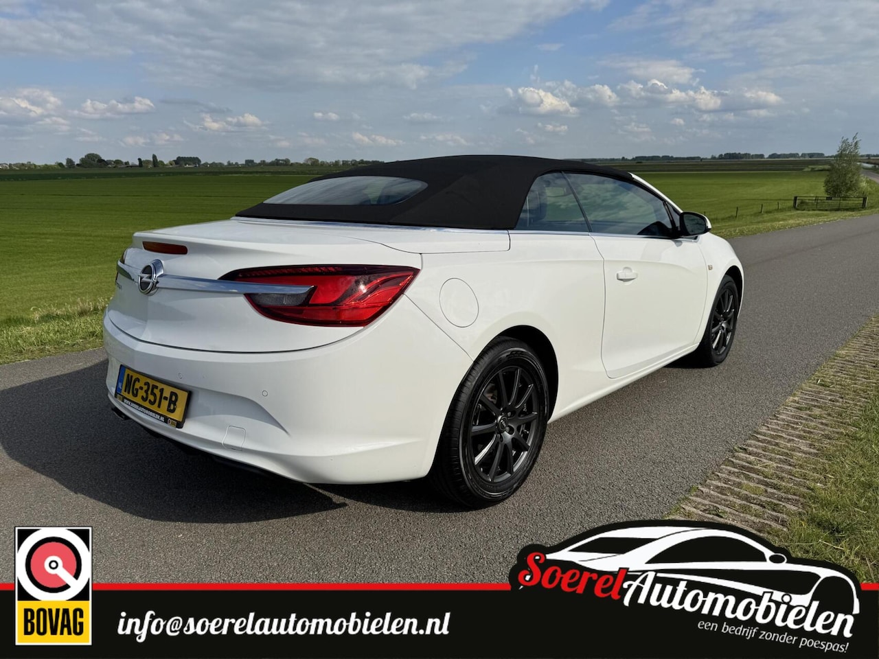 Opel Cascada - 1.4 Turbo Cosmo 92555 km stoelstuurverwarming boekjes - AutoWereld.nl